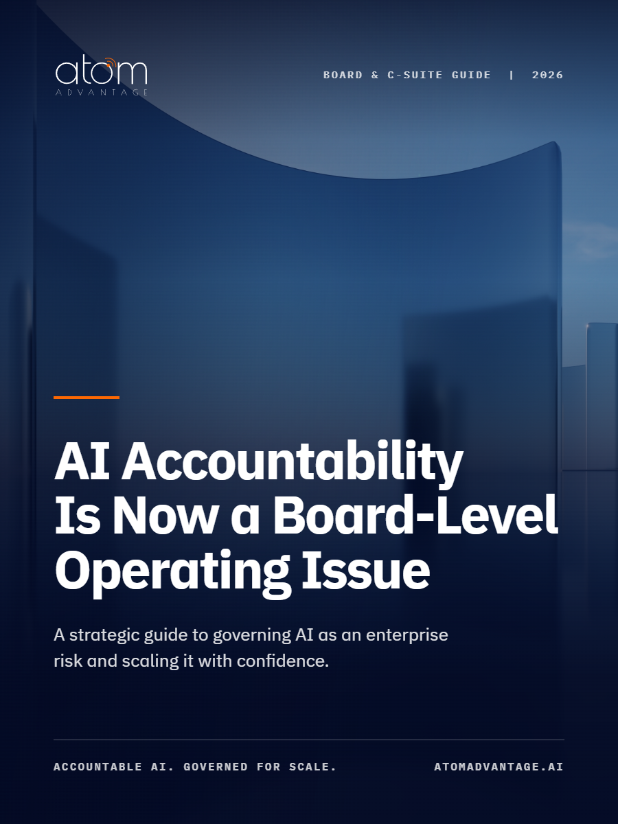 AI Accountability Is Now a Board-Level Operating Issue